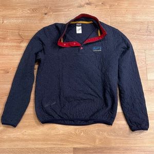 Blue Patagonia Quilted Snap T Mens Size Medium (M) *See Description*